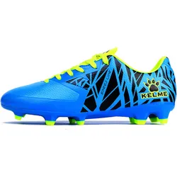 Детская футбольная обувь KELME, домашние футбольные бутсы, оригинальные мужские TF белые футбольные бутсы, профессиональные детские футбольные бутсы, кроссовки