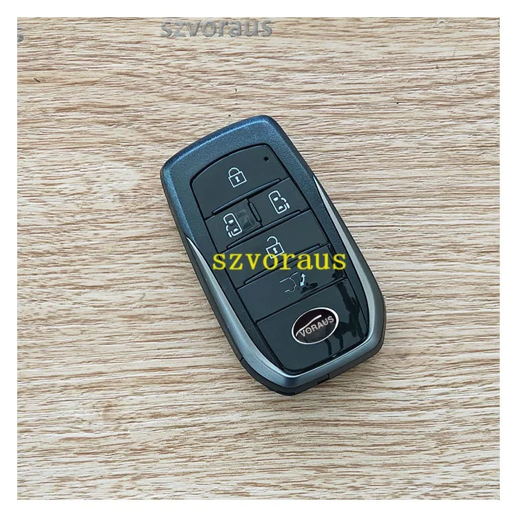 Szvoraus Toyota Corolla Remote Shell Control 5 Button Modified Smart Key Cover With E-KEY Alphard Flip Key for Toyota Key