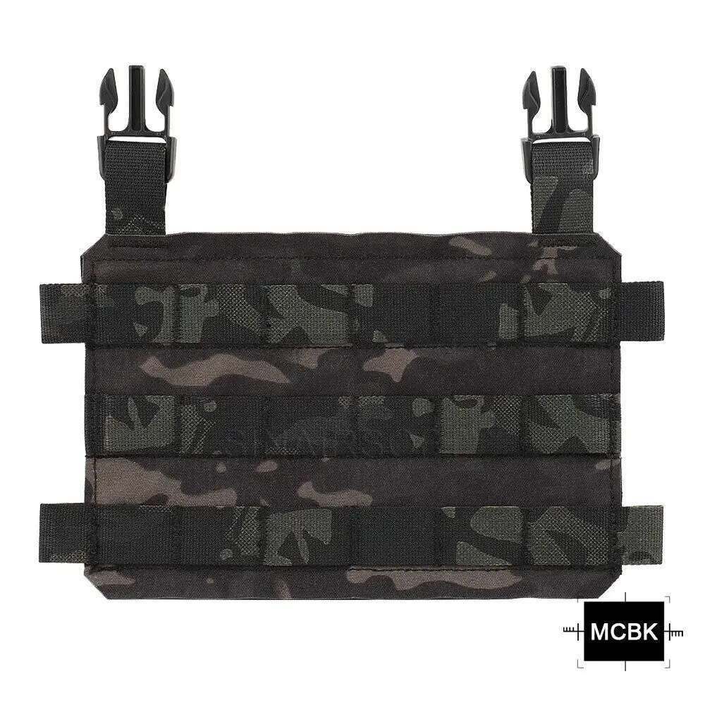 Tactical Molle Vest Front Panel Swift Clip Placard For Chest Rig Plate ...