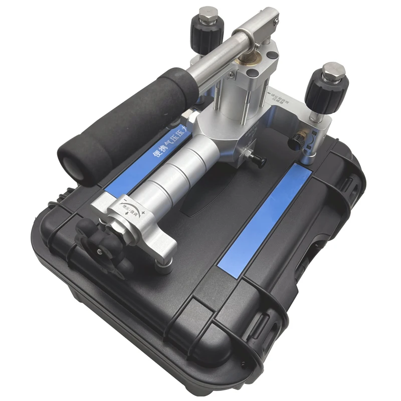 0,095 ~ 10 MPa schnell drückender tragbarer Luft-Pneumatik-Druckkalibrator – Detail 1