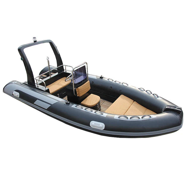 Luxury Rib Boat Rib 480 med Ce-sertifikat 4.8 m oppblåsbar luksus yachtjolle RIB 480D