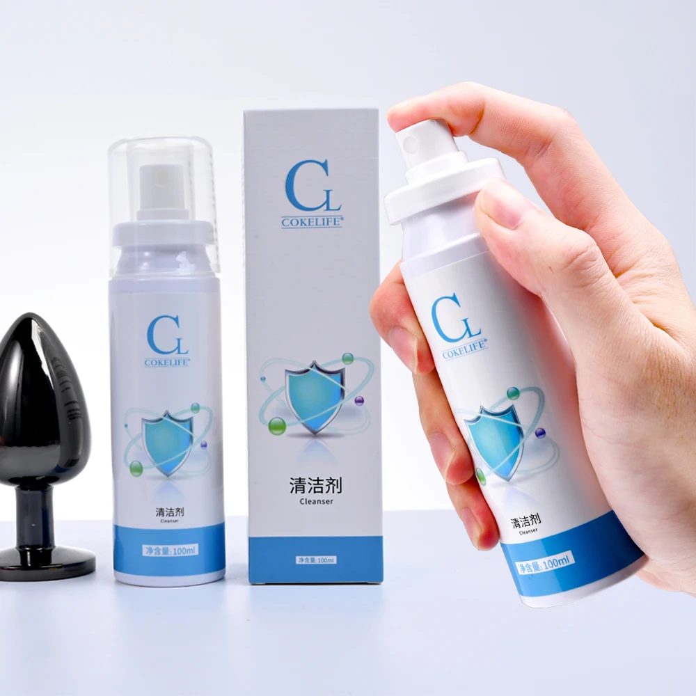 100ml Toy Cleaner Healthy Bactericide Sexual Appliance Cleaning Liquid Spray Adult Sex Toys Lube Vaginal Anal Clean