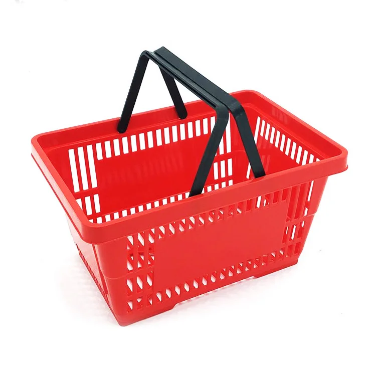 Portable Plastic Shopping Basket