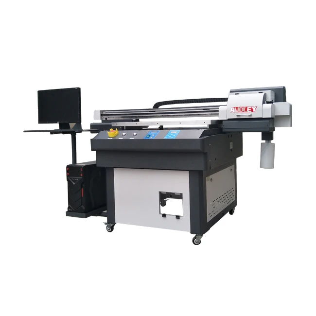 Digital Ink Jet Uv Direct to Dtf Film Printer Pvc Shrink Film Label Printing Machine with White Varnish Color Vacuum Worktable