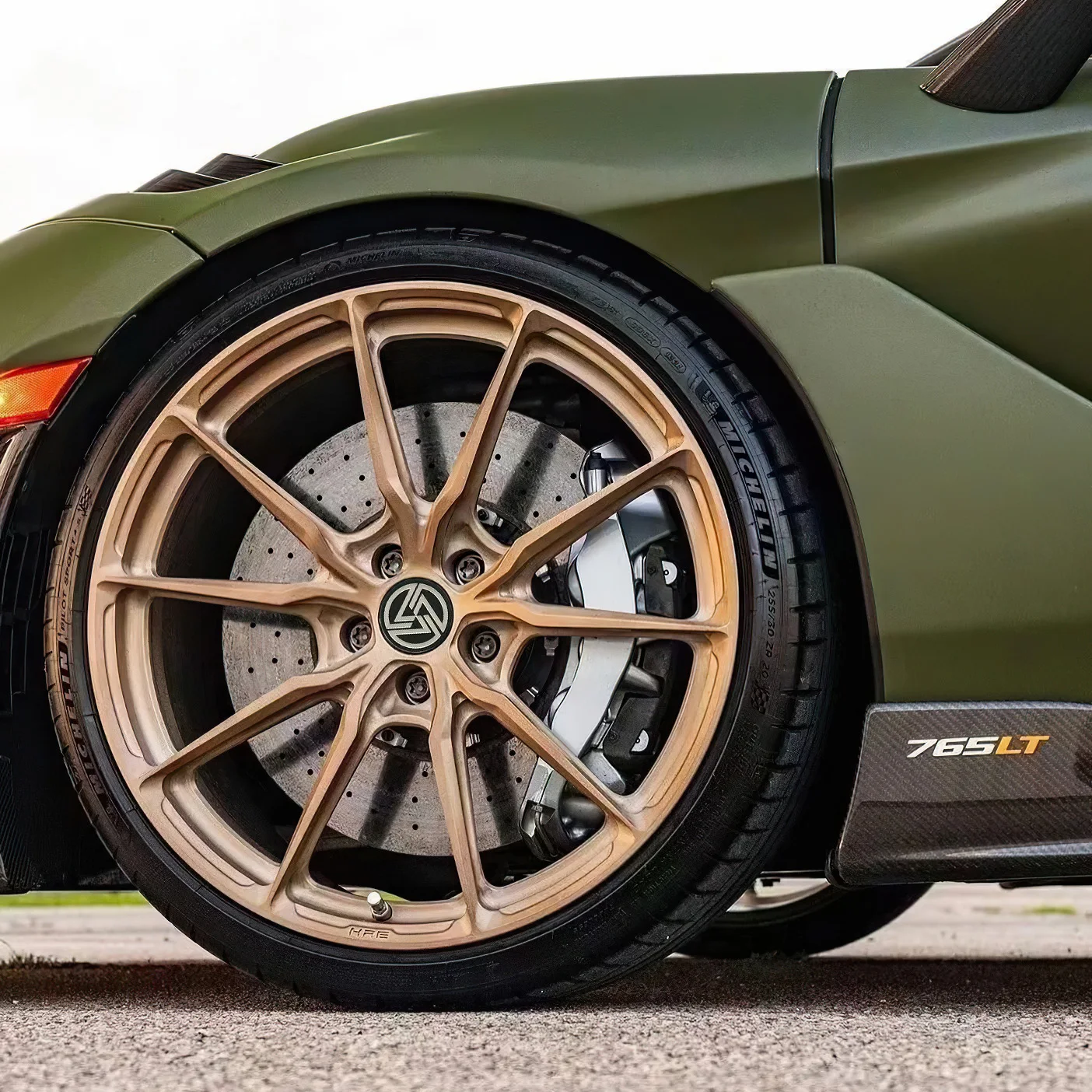 XL Monoblock Bronze Super Concave Deep Dish Chrome Wheel Alloy Forged Wheels 5x114.3 5x120 5x112 Custom Forging Racing Car Wheel - Image 1