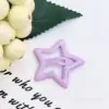 Color drop oil star clip 32cm barbie purple
