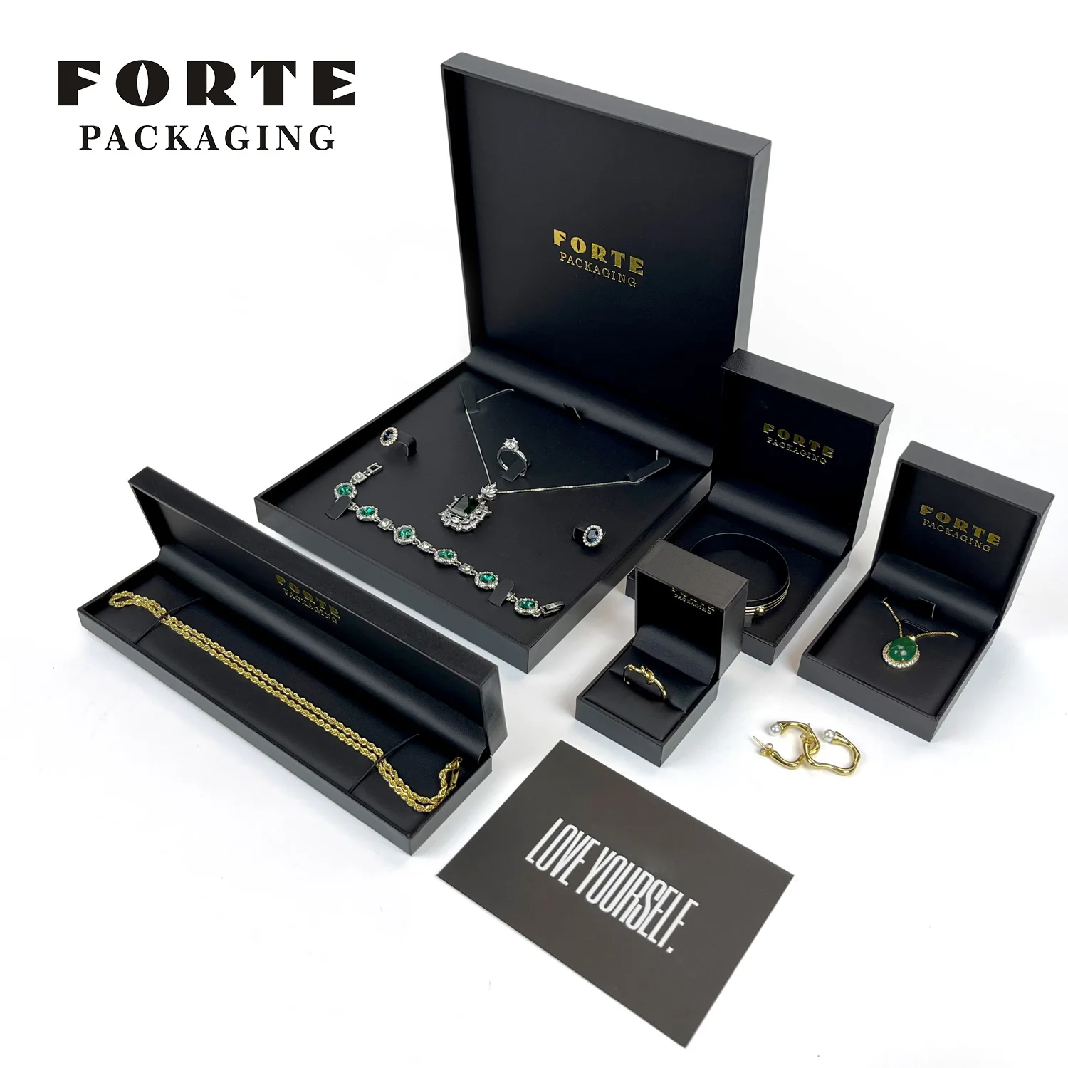 Black Velvet Necklace Displays