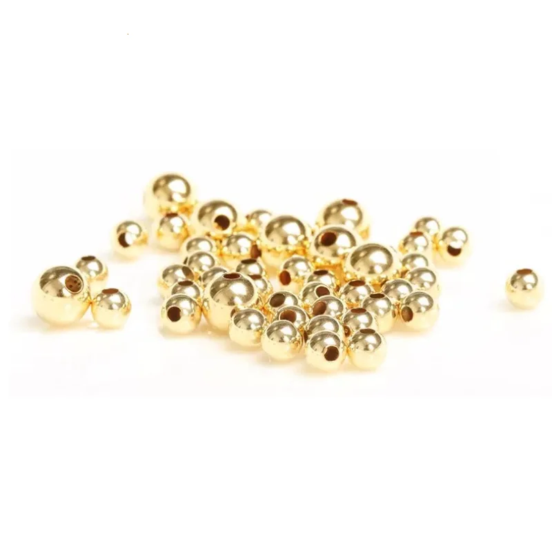 14K Gold Filled Findings 50 Gold Filled Round Seamless Spacer