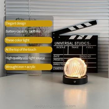 Led Table Lamp Modern Simple Retro Cafe Atmosphere Light Table Light ...