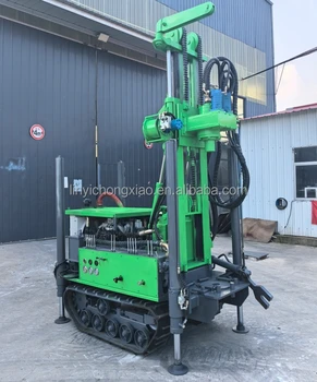 160m 180m mini  crawler  water well drilling rig