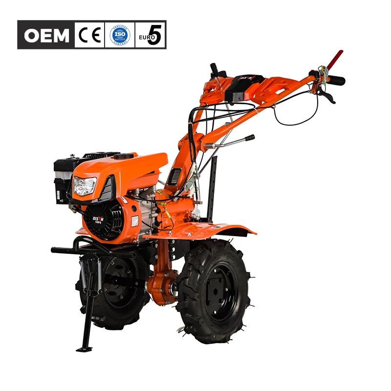 BISON Petrol Engine Hoe Mini Power Tiller 7 Hp Gasoline Power Cultivator