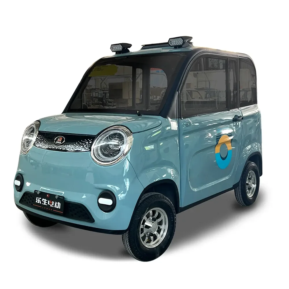 Baolu 4 Seats Cheap Mini Electric Car Electric Mini Car Made in China New Energy Small  Ev Car  for Adults