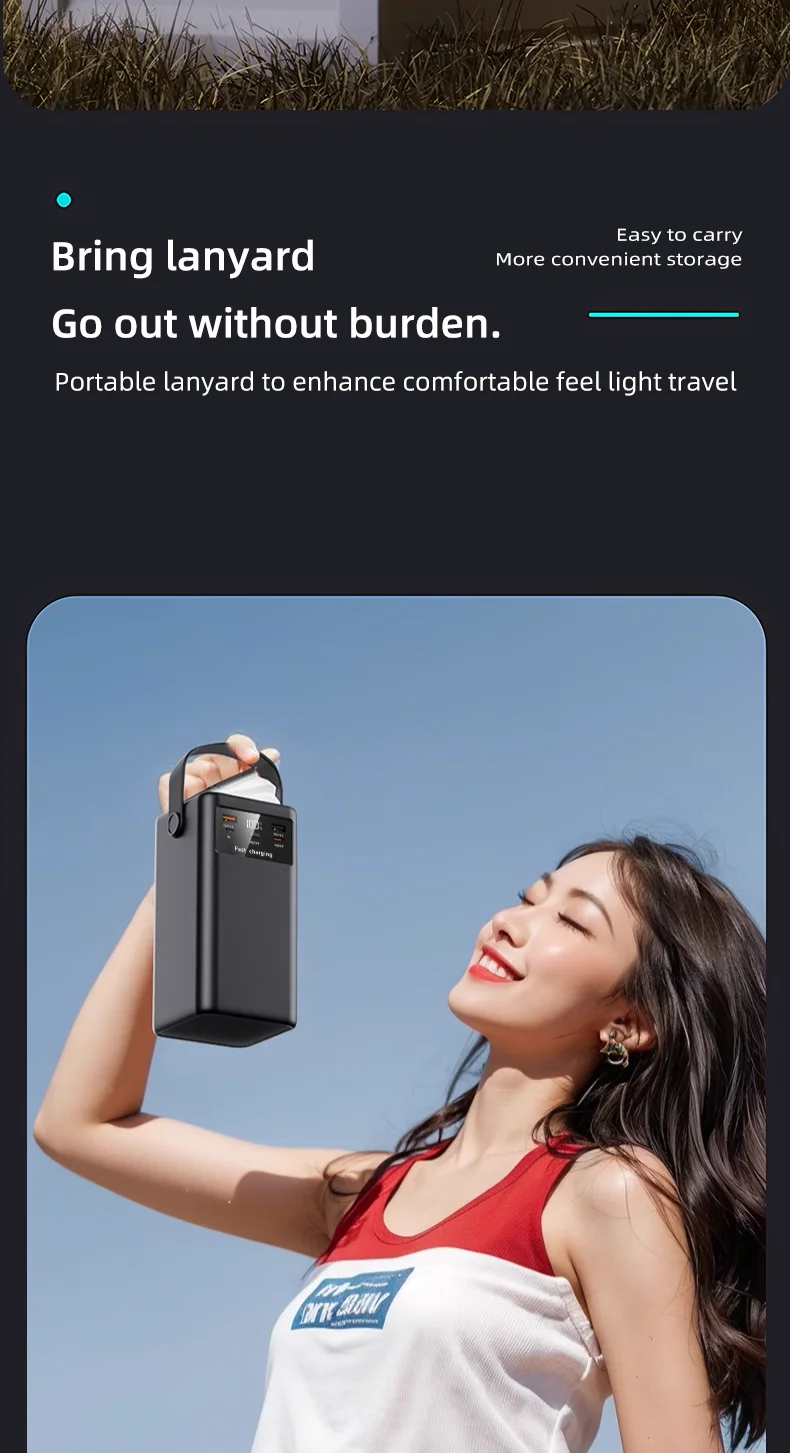 30,000mAh Rechargeable Portable Power Bank - Image 8