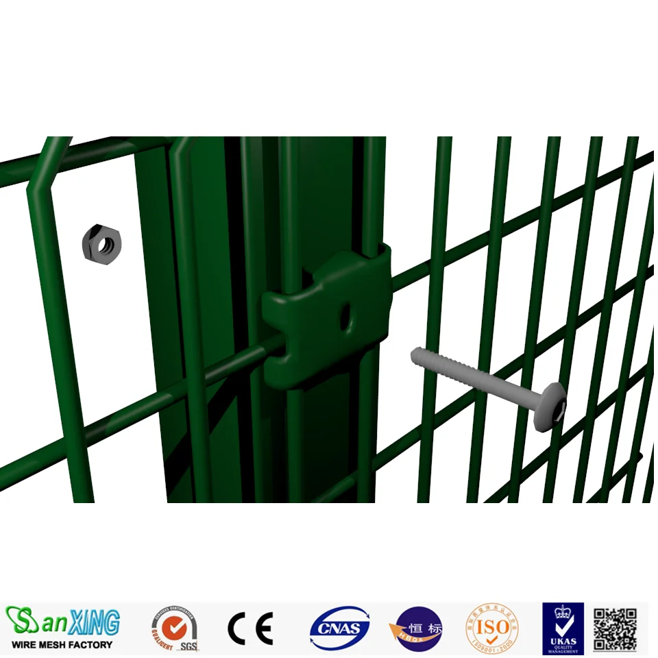 Green Color PVC Coated  Wire Mesh Galvanized Welded Wire Mesh for Garden Fence Roll