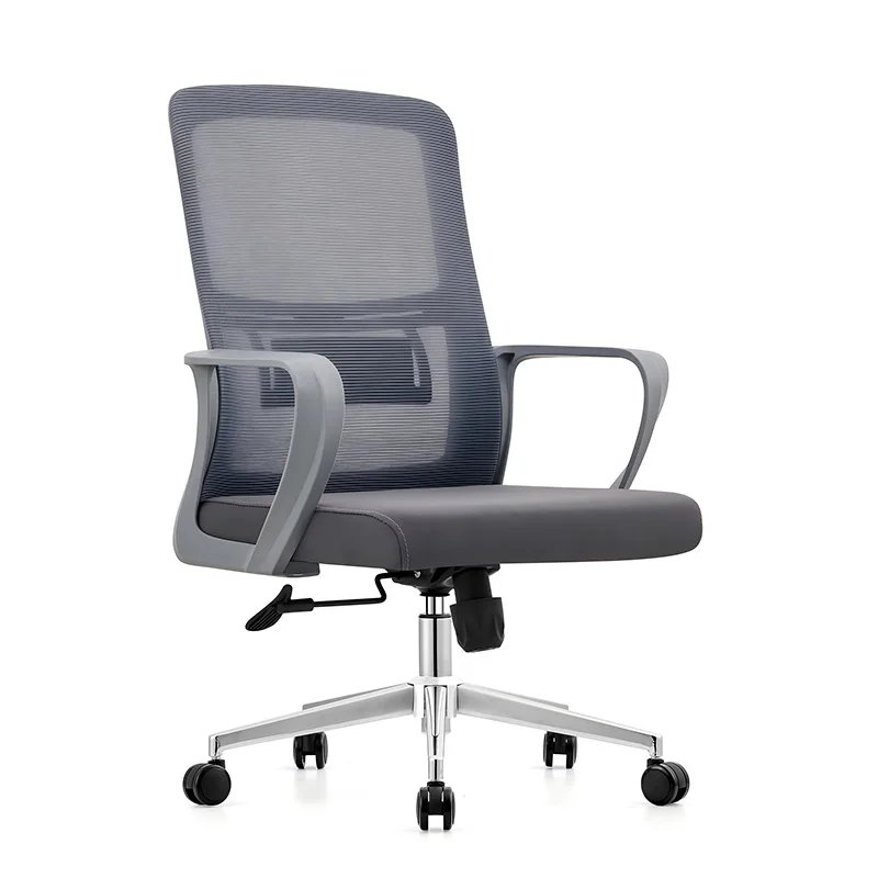 Ergonomic Mesh Adjustable Modern Computer Office Swivel Luxury with Lumbar Support Arm Rest Nylon Chairs Furniture Set Wholesale image 6