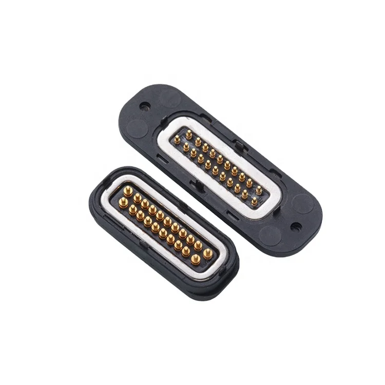 21 Pin Magnetic Pogo Pin Connectors Direct Manufacturer In China