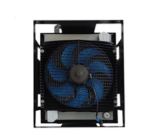 Industrial Air Oil Cooler 6000btu 3000btu Long-Life Aluminum Hydraulic Fan DC Motors Durable Heat Exchanr