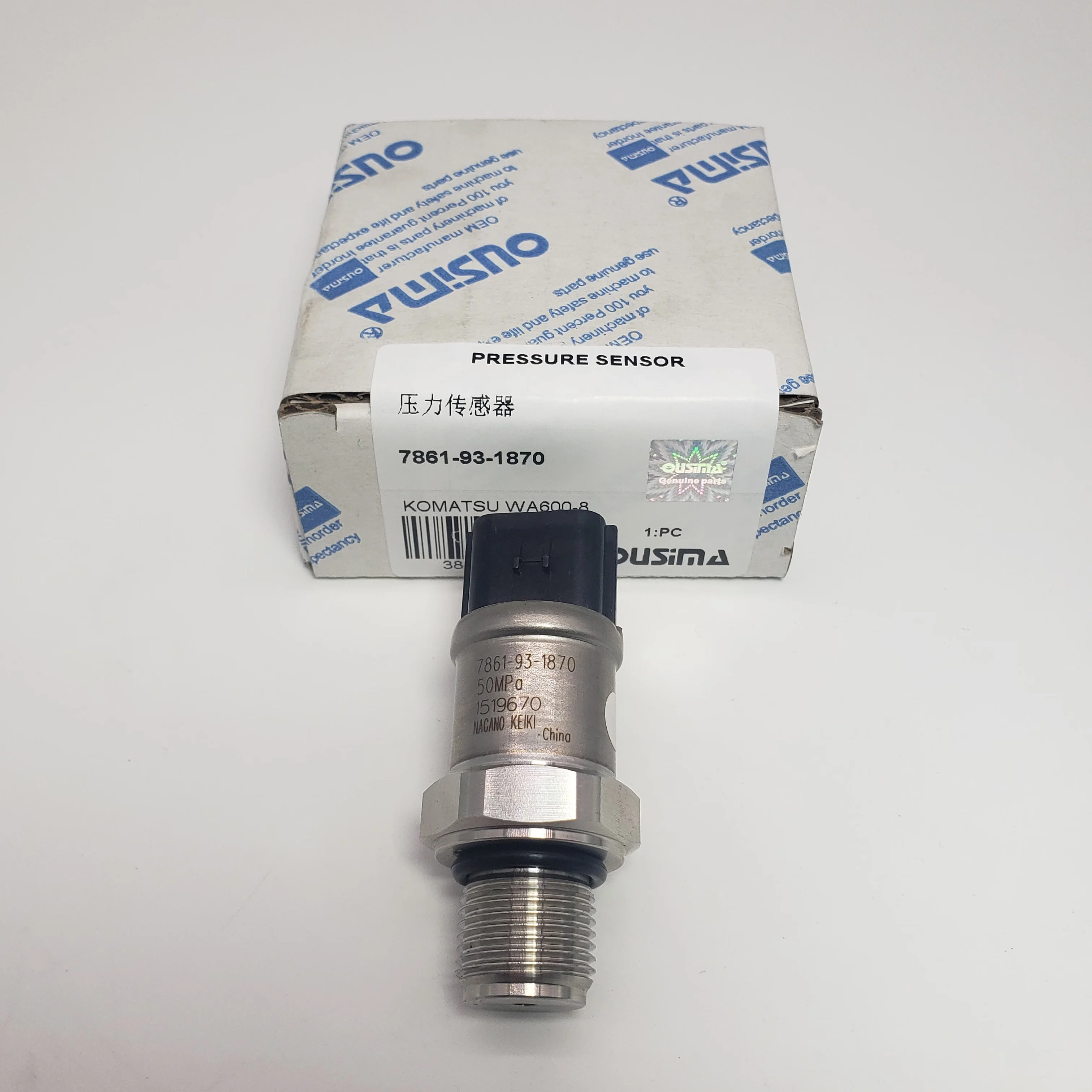 OUSIMA Pressure Sensor 7861-93-1870 for Komatsu WA600-8