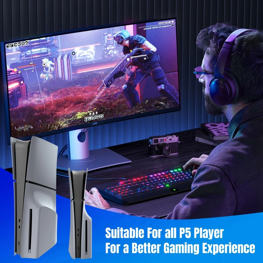 Façade De Remplacement PlayStation 5 Slim édition 30th Anniversary - Version Avec Lecteur Disque - Neuf