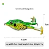 4 rane gialle dal dorso verde