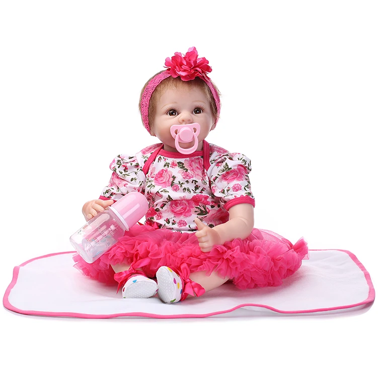 Lovely Toy Realistic 22 Inch Full Body Silicone Reborn Babe Doll 55cm Lifelike Newborn Baby Buy Reborn Baby Reborn Product On Alibaba Com