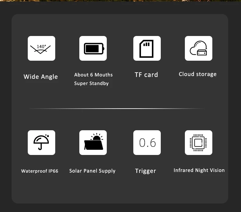 High Resolution 4G Hunting Camera Animal Trail Camera Outdoor Solar Panel Video and Picture Available