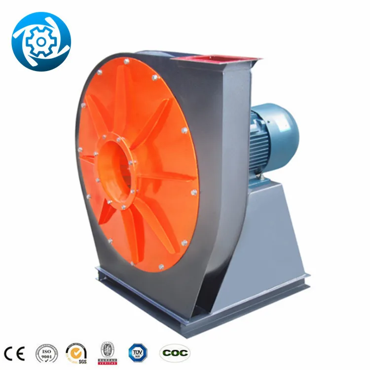 Centrifugal Air Blower Radial Blower Manufacturers Huge Temperature Ventilating Fan For Industrial Dust Exhausting