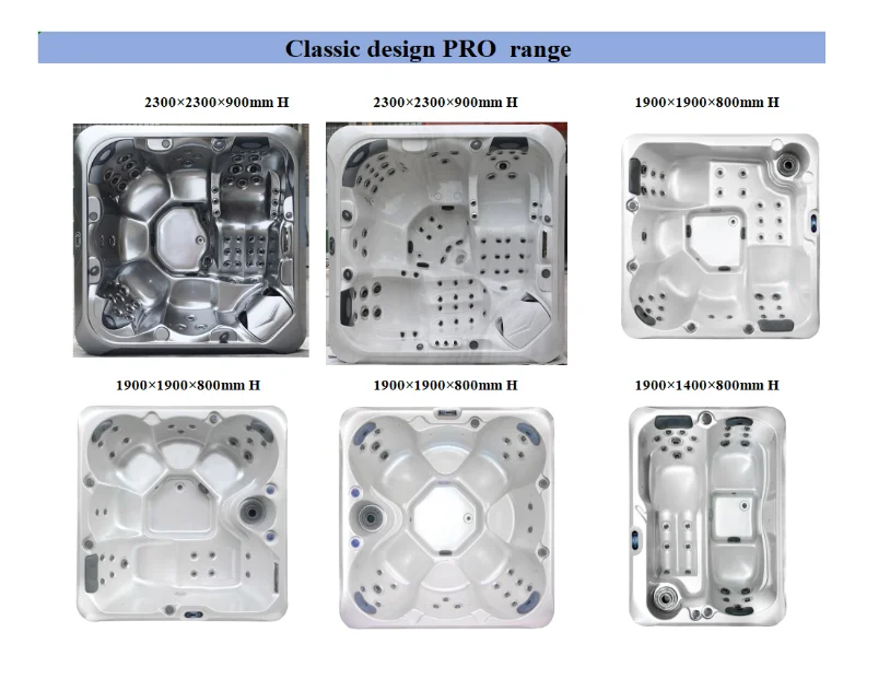 5-Person Acrylic Hot Tub with 77 Total Jets and 3KW Heater for Ultimate Relaxation