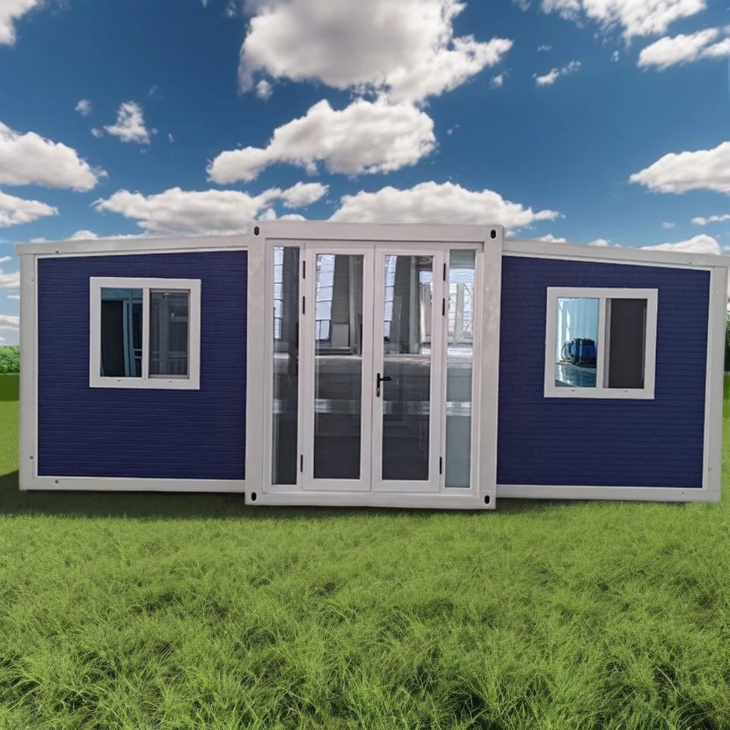 china factory luxury villa prefabricated modular modern extendable container house prefab expandable home 3 in 1 supplier