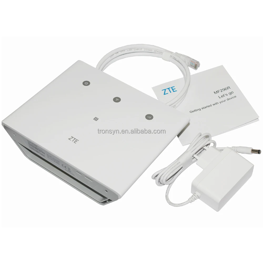 【ネット付】maru ZTE Home Wifi 4G Router MF296R - 300mbps Speed & Sim Card