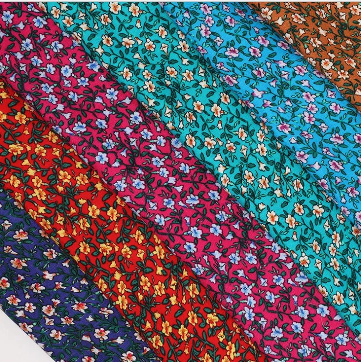 Африканская мода низкая цена печатная ткань из искусственного шелка Чаллис 35/36 дюймов для сов Бати Йемена джибута рынок Саудовской Кении 90-95