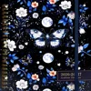 Blue butterfly  pattern