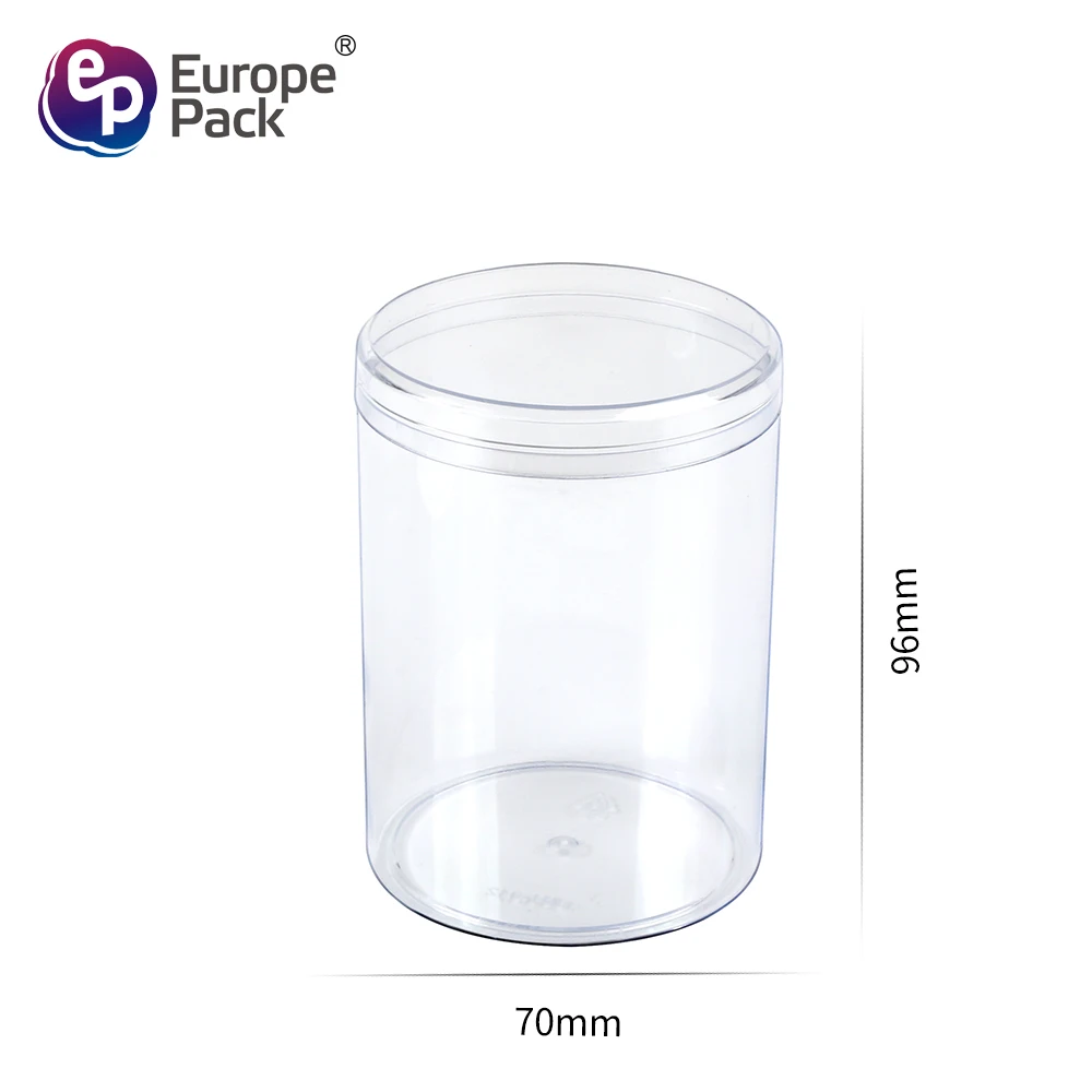 Hard Plastic Biscuit Mousse Cup Tiramisu Dessert Pudding Packaging box