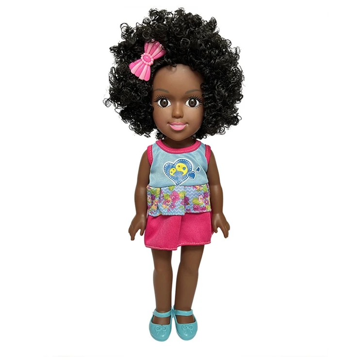 American Style Girl Doll African American/18 Inch Black American Style ...