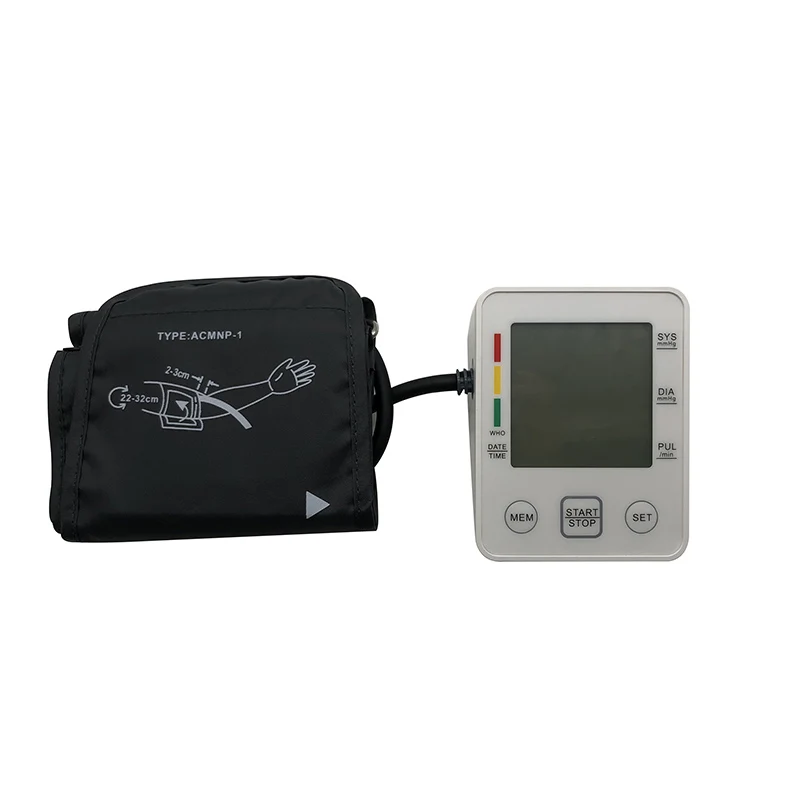 Digital-Oberarm-Art-automatischer elektronischer Blutdruck-Monitor für Hauptgebrauch