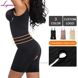 Plus Size Body Suit One Piece Sling Lift Chest Tummy Control Seamless Shapewear Bodysuit for Women