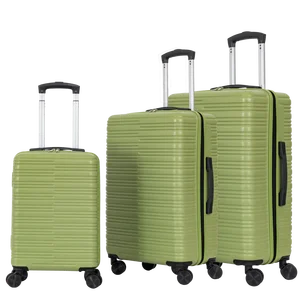 FASHION COLOR NEW TREND HOTSALE STYLE ABS MATERIAL TRAVEL LUGGAGE SET EUROPE MARKET