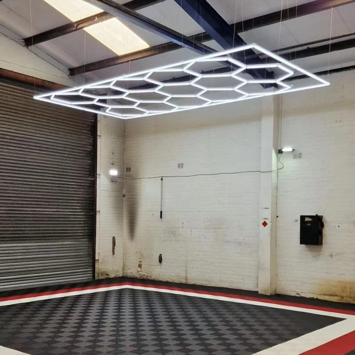 Hexagon LED-verlichting voor Kappers | Helder & Stijlvol Licht