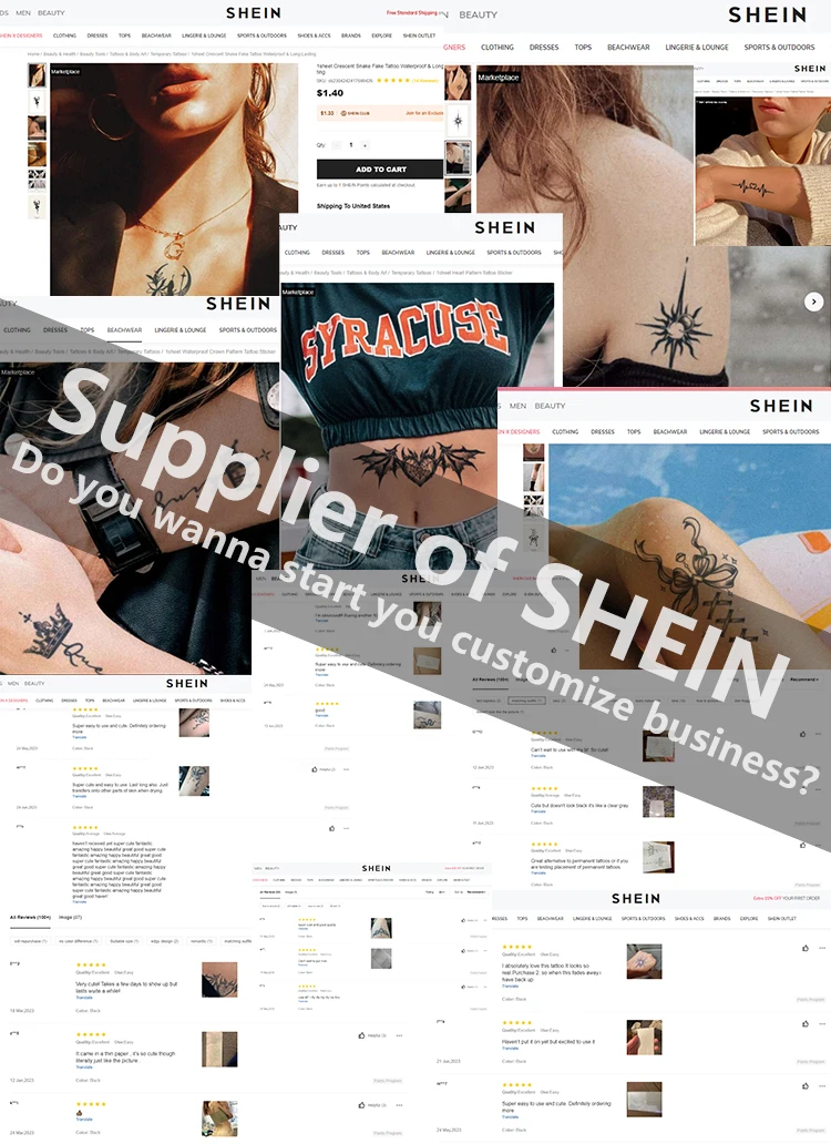 Индивидуальная Временная полупостоянная татуировка для мужчин Дизайн Мода травяная Татуировка боди-арт мода тело макияж стикер