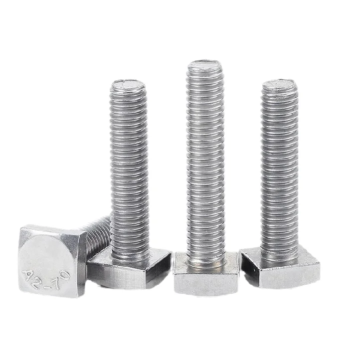 A2-70 A2-80 A4-70 A4-80 18-8 SS304 SS316 Stainless Steel Square Head Long Thin Royal L Key Bolt