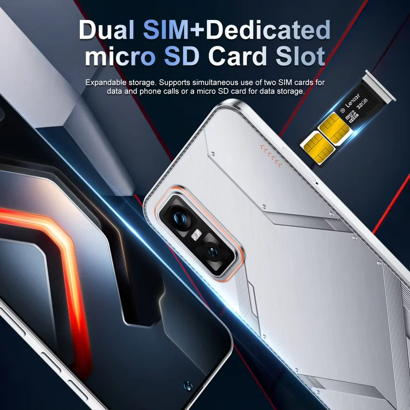Hot Selling GT30 Pro Smartphone, 6.8 Inch HD 4K Display,2GB+16GB