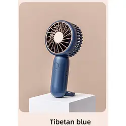 Тихий маленький портативный электрический вентилятор настольный USB-зарядка карманный мини-вентилятор для занятий