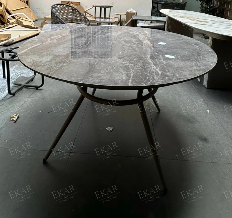 product modern round outdoor dining table with durable weather resistant design-65