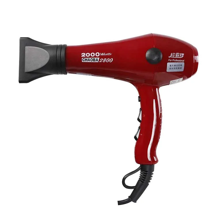 2025 modelos calientes Chaoba CB-2800 secador de pelo para el cuidado del  cabello de iones negativos de alta potencia hecho en China
