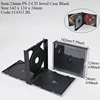 O11:24mm Boîtier à bijoux 2 CD Noir