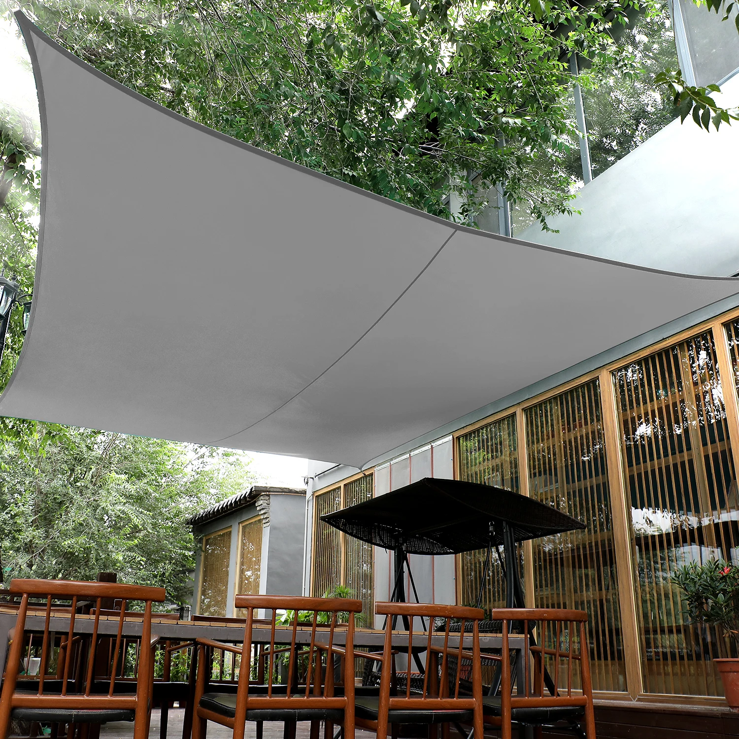 Wholesale Non Waterproof HDPE Shade Fabric Sail and Waterproof Sun Shadow Canvas Used for Car Parking Garden Cloth Sails
