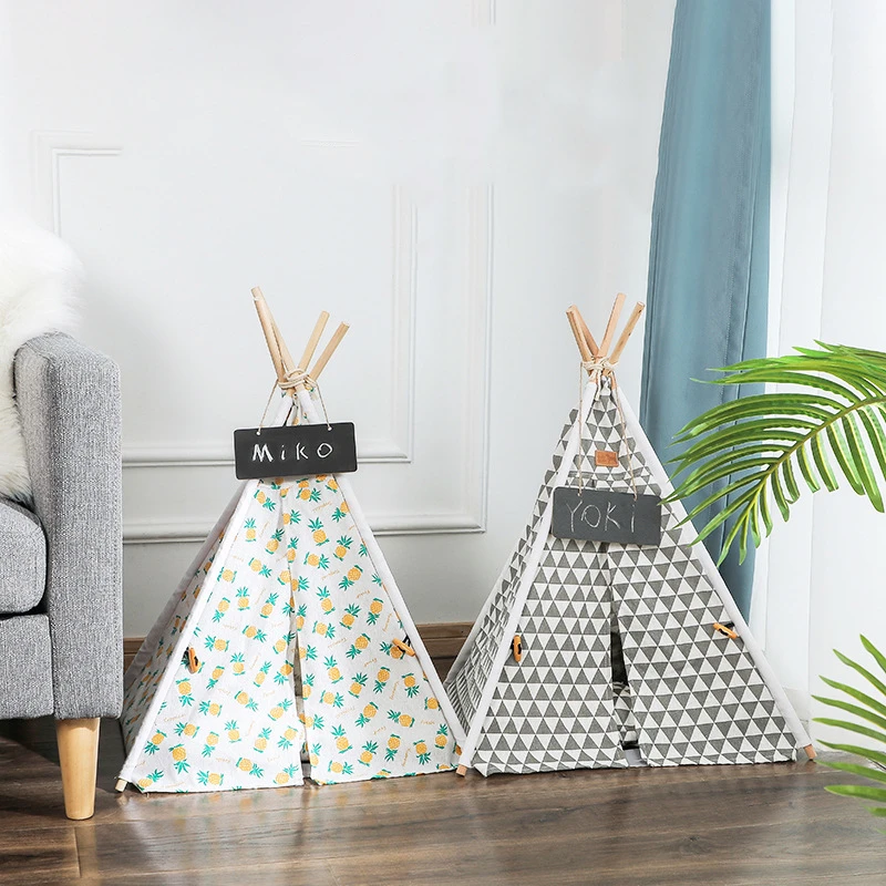 cat tent bed
