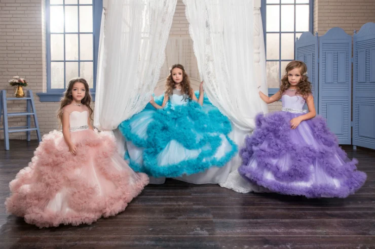 wedding teenage girl party dresses