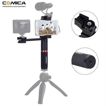 Comica CVM-R3 Smartphone Video Rig Hand Grip Handle Stabilizer Kit Compatible With Microphone for IPhone/Samsung/Huawei detail image