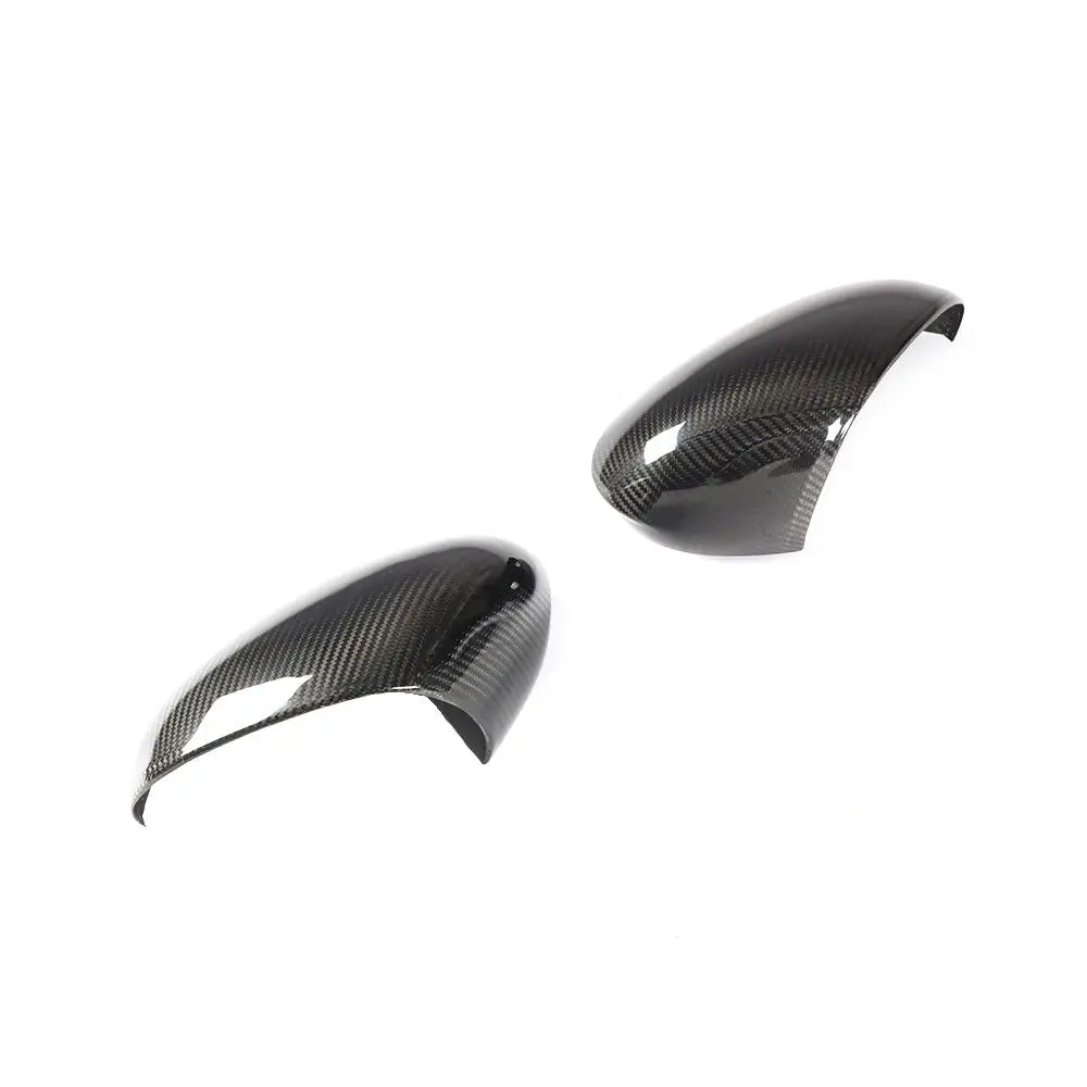Stick-on Dry Carbon Fiber Car Side Mirror Covers for Alfa